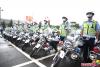 8月20日，延吉市公安局交警大隊“輕騎隊”整裝待發，聞警而動，高效運轉，為延吉市創建全國文明城市再助“一臂”之力。