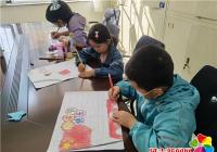 丹進社區(qū)關工委開展“喜迎十一、共繪卷畫”活動